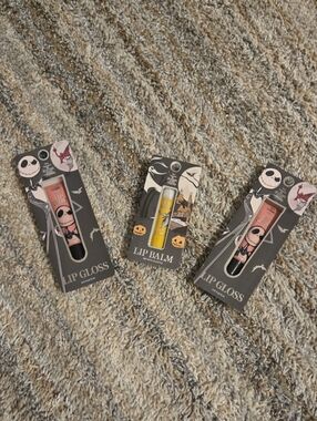 Colourpop Pink Lip Gloss Duo with Yellow Lip Balm - Themed Packaging